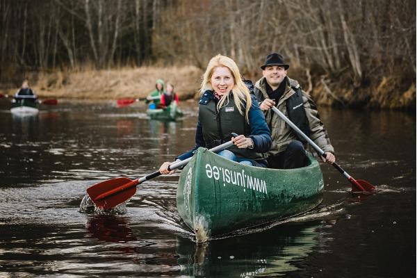 Canoe trip in Soomaa by Junsi Holiday Centre