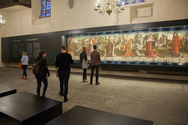 Niguliste museum och kyrka. Bernt Notkes "Dödsdansen"