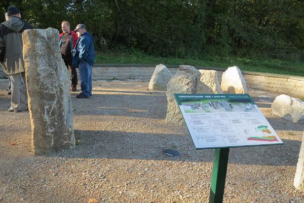 Saka Mõisa pargis kivimite ekspositsioon