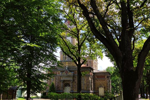 Die Christi Verklärungskirche der Orthodoxen Kirche von Estland