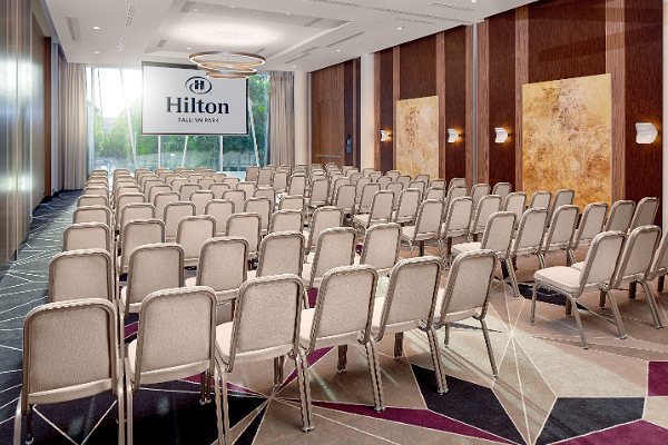 Konferenslokaler i Hilton Tallinn Park hotell