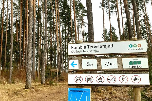 Kambja motionsspår på Kopsumäe