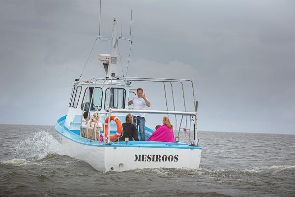 Lake Peipus cruises on the pleasure boat Mesiroos