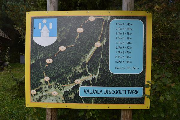 Valjala discgolfi park