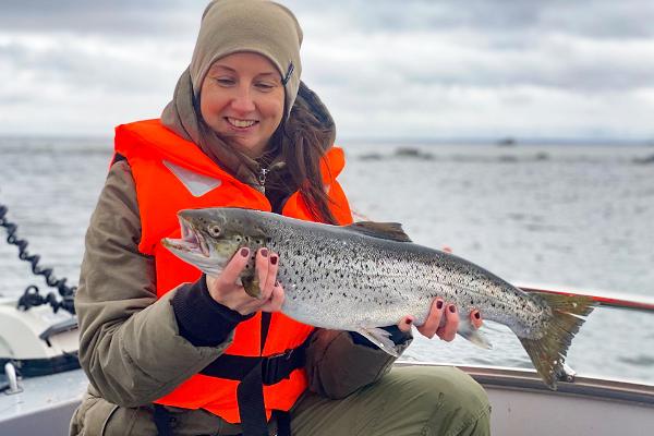 Fishing trip by boat