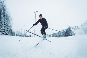 Катание на лыжах в Кырвемаа