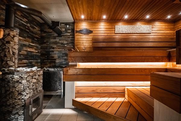 Soomaan lomakylän saunat