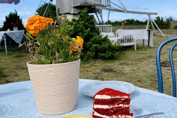 Strandkaféet i Ohesaare Väderkvarn