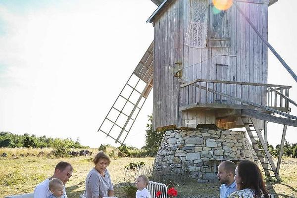 Strandkaféet i Ohesaare Väderkvarn