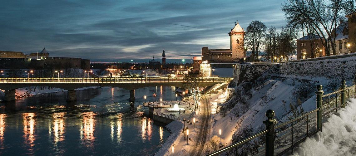 Narva välkomnar till ett vinterbesök, Visit Estonia