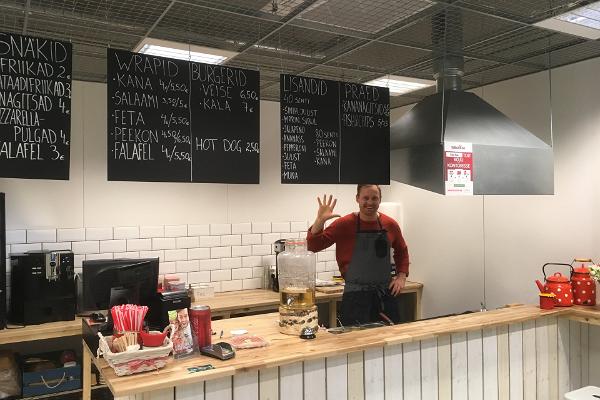 Café Poisi Eine im Kaubamajakas in Pärnu