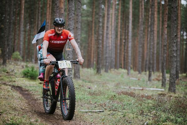 Cross-country bike marathon at Alutaguse