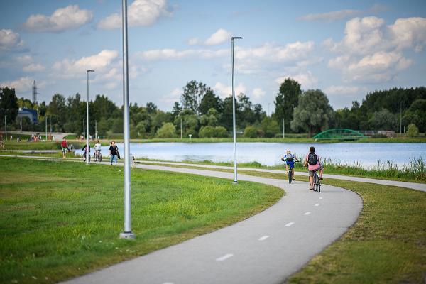 Pedeli River nature trail and cycle and pedestrian tracks