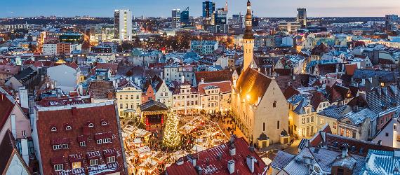 Tule külastama jõuluehtes Tallinna