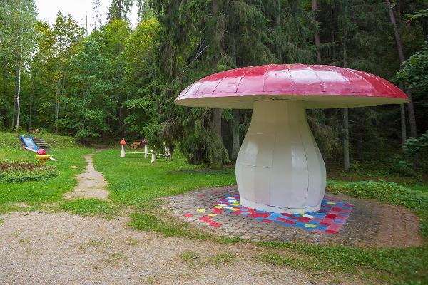 Spielplatz Seeneriik (Pilzreich) in Elva 