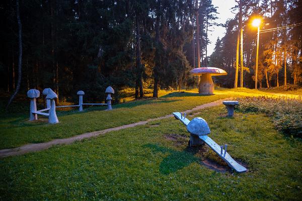 Mushroom Country, a playground in Elva