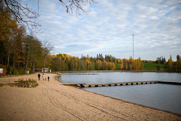 Strand von Pühajärv 