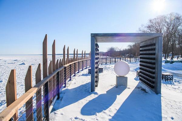 Sillamäe beach promenade