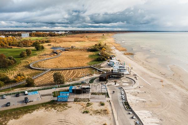 Strandpromenade von Pärnu