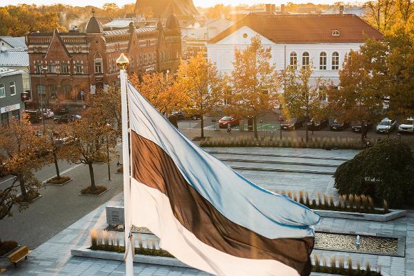 Minnesmärke över utropande av Republiken Estland som en självständig stat