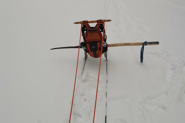 Eine Skiwanderung in Emajõe-Suursoo