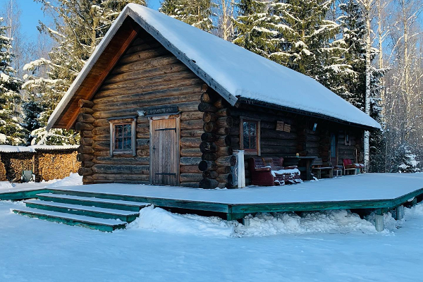 Rauchsauna auf dem touristischen Bauernhof Kakulaane