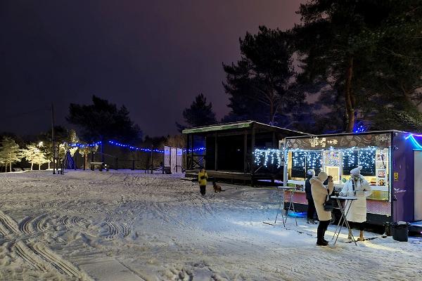 Зона спорта и отдыха Äkkeküla в Нарве