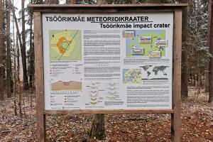 Tsõõrikmägi meteorite crater 