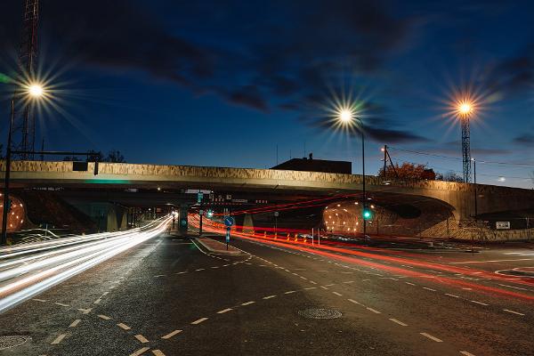 Vaksali bridge and tunnels