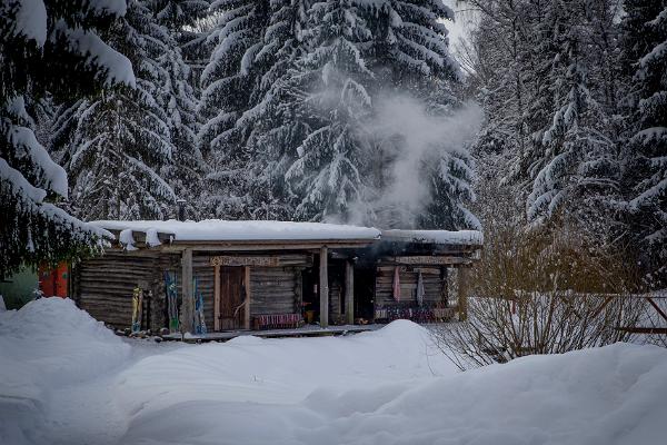 Besuch der traditionellen Rauchsauna von Vana-Võromaa auf dem Bauernhof Mooska