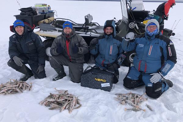 Vinterfiske med Pärnus Fisktaxi