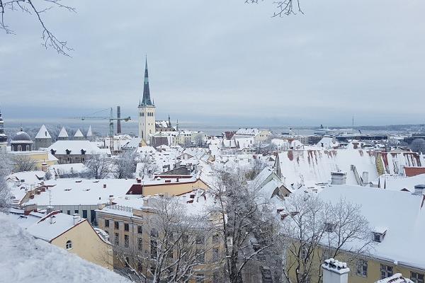 Vaade Tallinna all-linnale