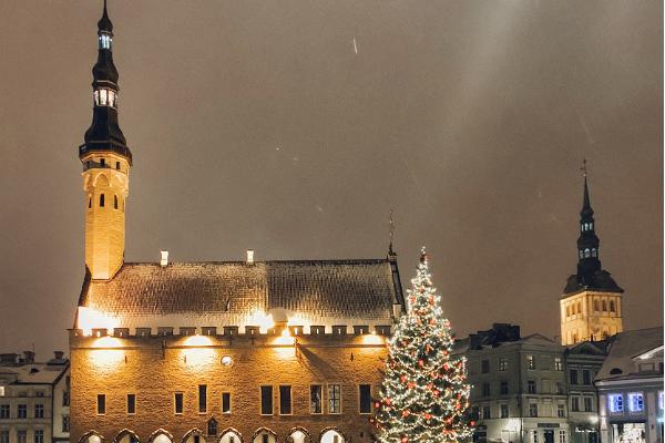 Talvine Tallinna Raekoda
