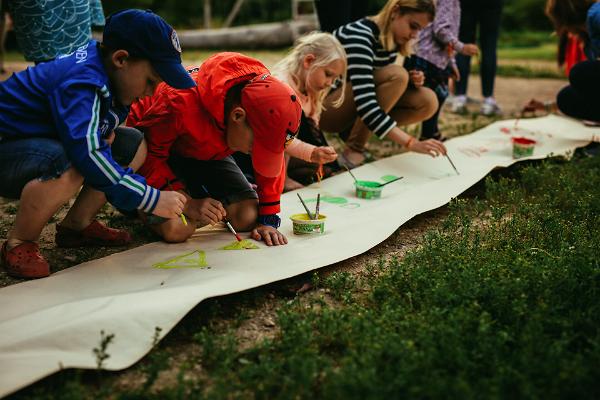 Resa med barn i västra Estland