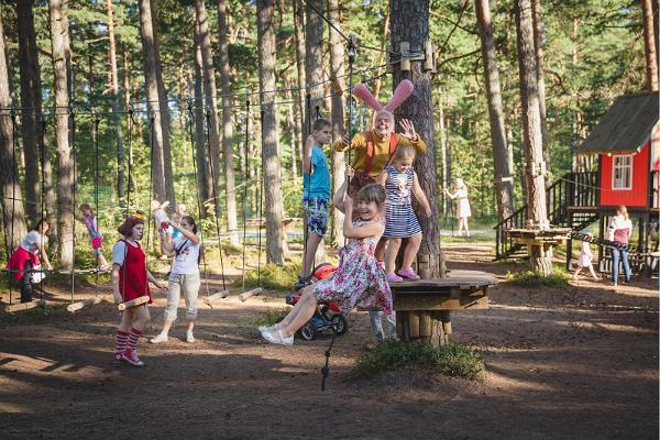 Resa med barn i västra Estland