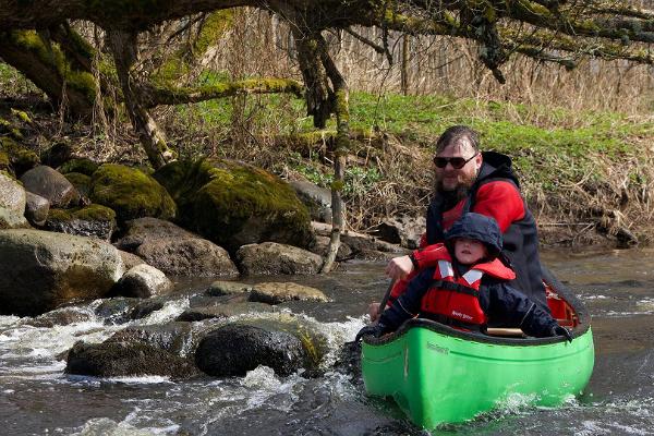 Flood at Soomaa – the local life, a hike, and a smoke sauna at Karuskose