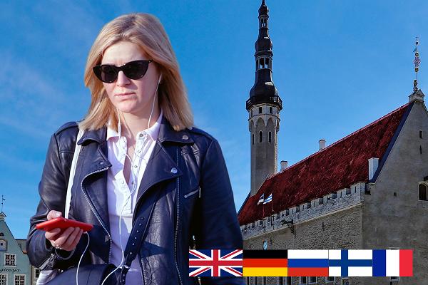 Out and about in the Old Town of Tallinn with an audio guide – stories to listen to on any smart device!