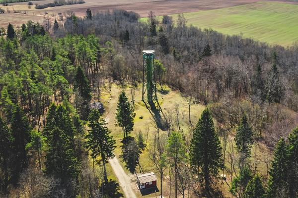 Emumägi hill and observation tower