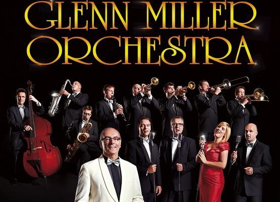 Džässorkestri Glenn Miller Orchestra kontserdi plakat, mille peal esinejad
