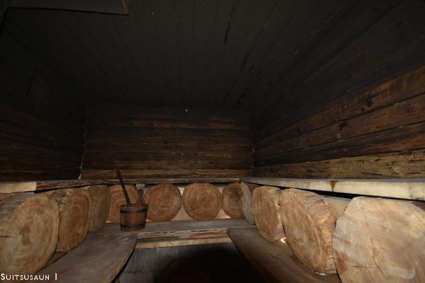 Smoke sauna in the Viking Village