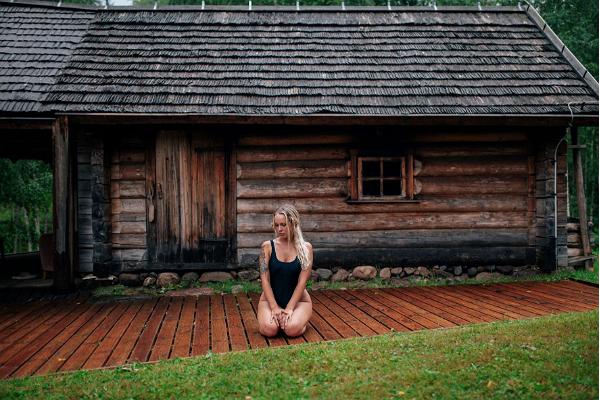 Saimniecības "Männiku Metsatalu" atveseļojošs dūmu pirts rituāls