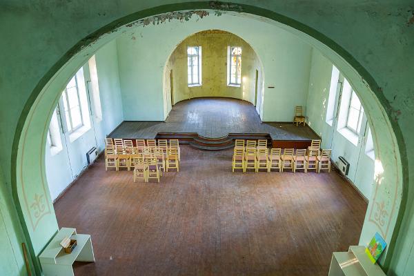 View of the interior of Rannu Apostolic Orthodox Church, church from the inside