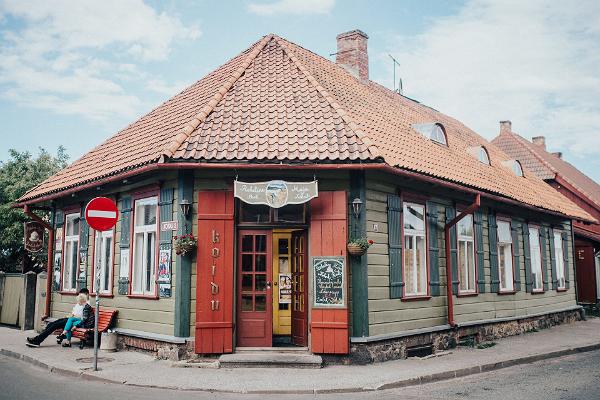 Laden und Café des Grünen Hauses
