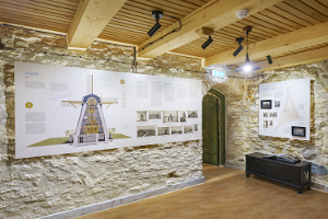 Võivere tuuliku külastuskeskuses olev näitus