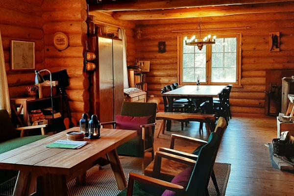 Raistiko farmhouse, living room