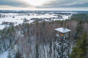 Tellingumäe viewing tower and recreational area
