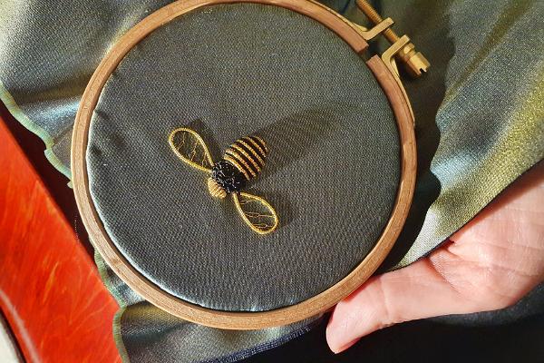 Gold embroidery master class
