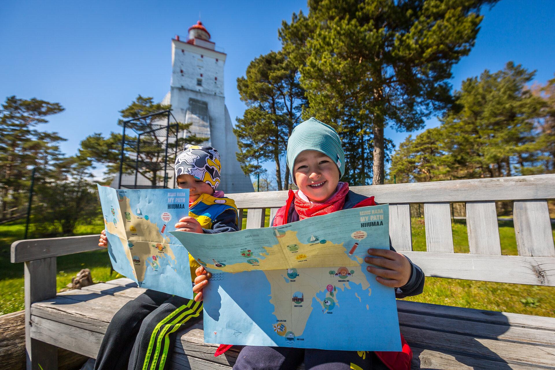 Adventure game and Hiiumaa memory map ‘My Trail’