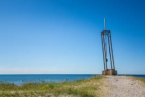 Das Denkmal für die Verunglückten des Fährschiffs "Estonia" in Tahkuna