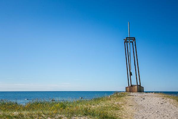 Das Denkmal für die Verunglückten des Fährschiffs "Estonia" in Tahkuna